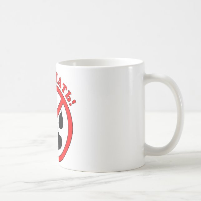 Do not touch! Russian language Coffee Mug (Right)