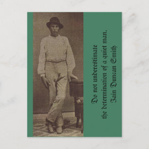 Do Not Underestimate the Determination Postcard