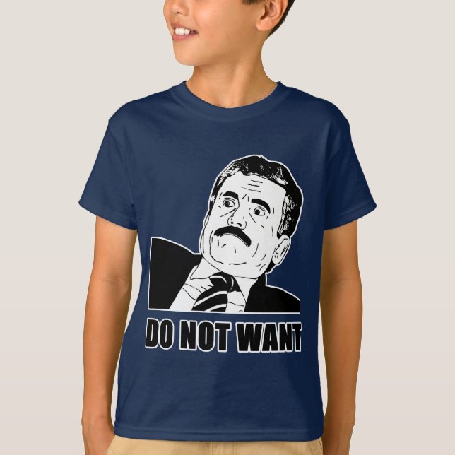 Do Not Want Massimo Does Not Want T-Shirt (Front)