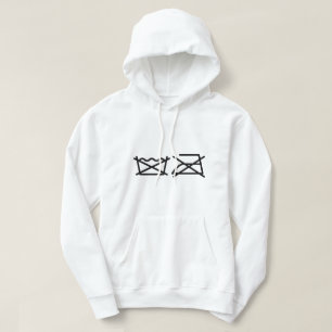 DO NOT WASH! DO NOT IRON! HOODIE