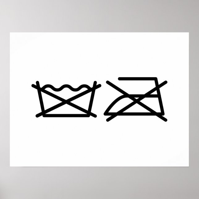 DO NOT WASH! DO NOT IRON! POSTER (Front)