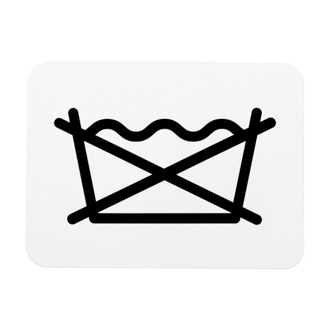 DO NOT WASH! MAGNET (Horizontal)