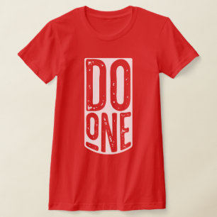 "Do One" Funny Mancunian Dialect T-Shirt