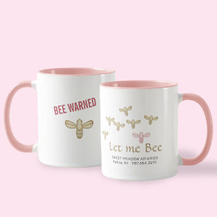 Do Re Mi Just Let Me Bee Beekeeper's Mug with bees