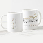 Do Re Mi Just Let Me Bee Beekeeper's Mug with bees<br><div class="desc">Constantly interrupted when you're trying to enjoy a relaxing cup of tea (or worse) your morning cup of coffee? Maybe you're too sweet to say anything, so this cup will say it for you! The perfect item for music lovers and beekeepers, or anyone who just cherishes their alone time. Tell...</div>