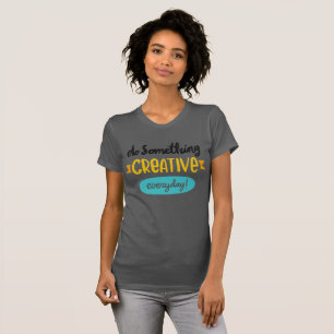 Do Something Creative - Retro Tee