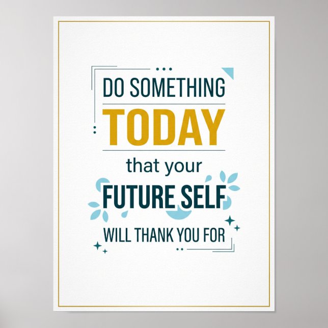 do something today poster (Front)