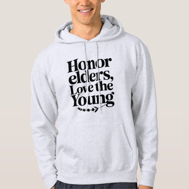 Do Something Today That Will Help You Tomorrow Hoodie (Front)