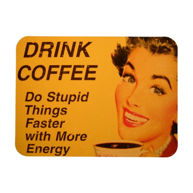 Do Stupid Things Faster Magnet (Horizontal)