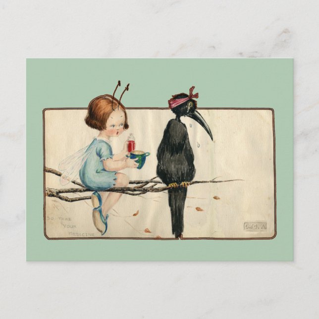 Do Take Your Medicine Postcard (Front)