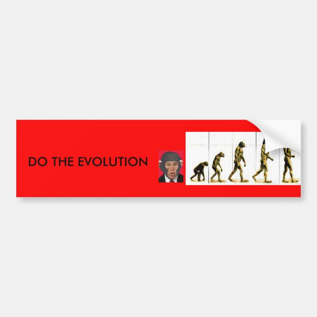 DO THE EVOLUTION BUMPER STICKER (Front)