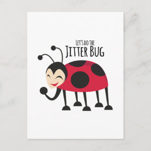 Do the Jitter Bug Postcard