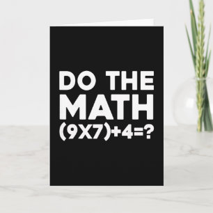 Do The Math 67 Meme 1 Card