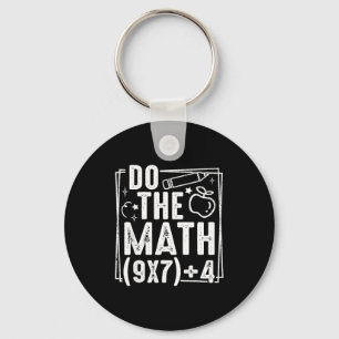 Do The Math 67 Meme 6 7 Funny Six Seven Women  Key Ring