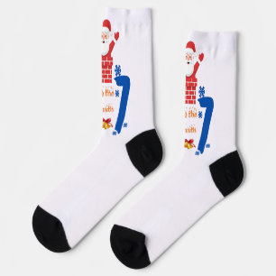 Do The Math 67 Meme Christmas Socks