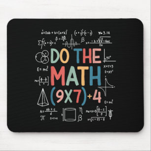 Do The Math 67 Meme Funny Six Seven Math Teacher M Mouse Pad