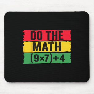 Do The Math 67 Meme Funny Six Seven Teacher Joke B Mouse Pad
