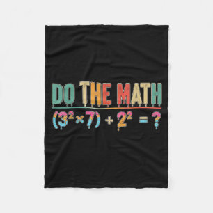 Do The Math 67 Meme Funny Teacher Six Seven Men Wo Fleece Blanket