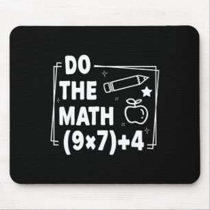 Do The Math Christmas Funny 67 Meme Pemdas Teacher Mouse Pad