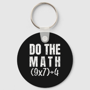 Do The Math Equation Thanksgiving Teacher 67 Six S Key Ring