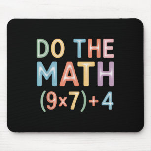 Do The Math Equation Thanksgiving Teacher 67 Six S Mouse Pad