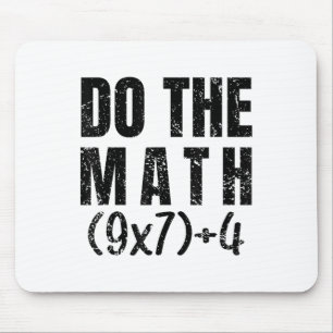 Do The Math Equation Thanksgiving Teacher 67 Six S Mouse Pad