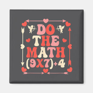 Do The Math Equation Valentine's Day Math Teacher Magnet