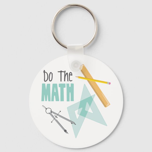 Do the Math Key Ring (Front)