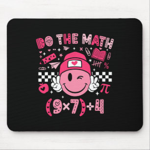 Do The Math Six Seven 76 Meme Valentine's Day Math Mouse Pad