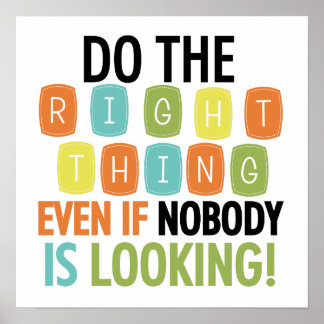 Do The Right Thing Poster