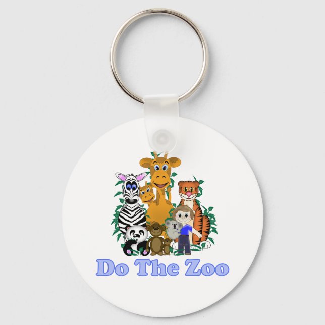 Do The Zoo Key Ring (Front)