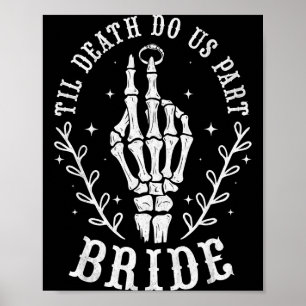 Do Til Death Us Part Bride Poster
