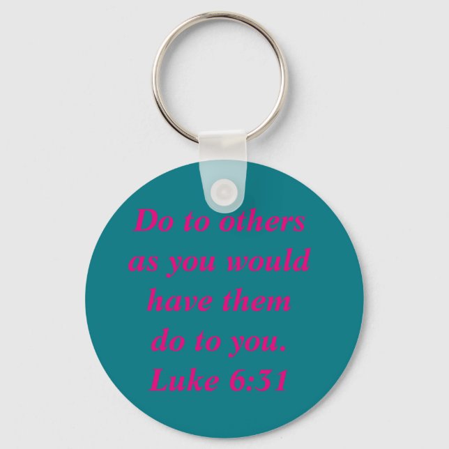 Do to others key ring (Front)