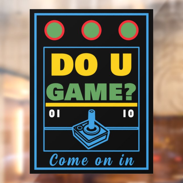 Do U Game? Multi Color (Sheet 2)