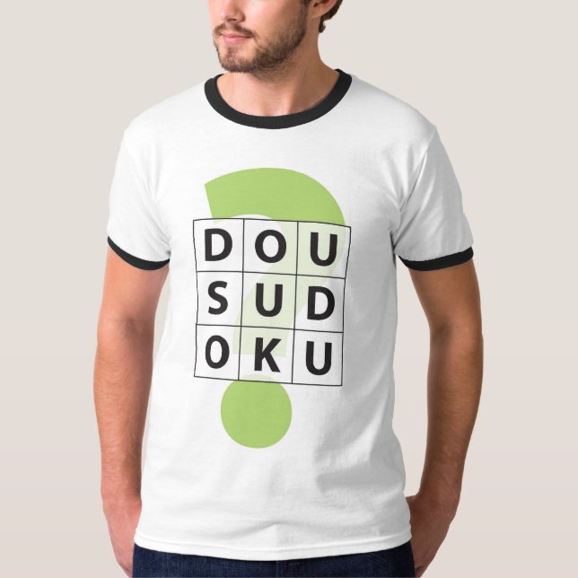 Do U Sudoku? lime T-Shirt (Front)