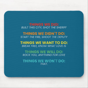 Do Vintage Things Didn' Want Will Mouse Pad