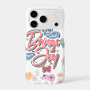 Do what brings you Joy Floral and Butterfly quote