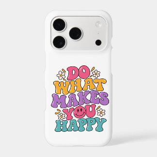 Do What Makes You Happy – Colourful Retro Positive