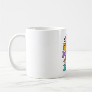 Do What Makes You Happy – Colourful Retro Positive Coffee Mug