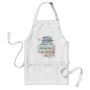Do what we can, where we can... standard apron