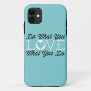 Do What You Love (Teal) Case-Mate iPhone Case