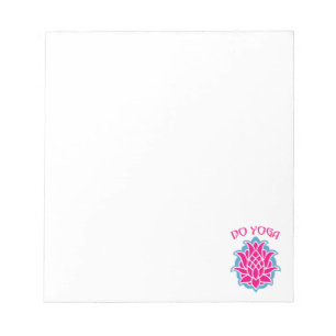 Do yoga notepad