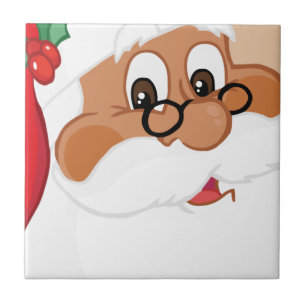 Do You Believe in Black Santa Claus? Tile