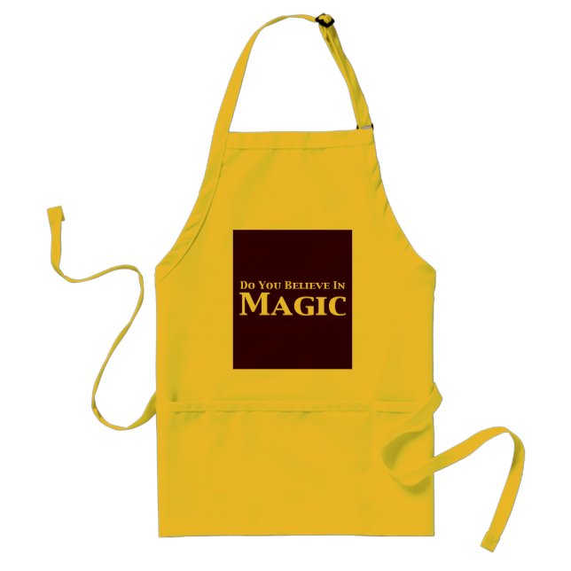 Do You Believe In Magic Gifts Standard Apron (Front)