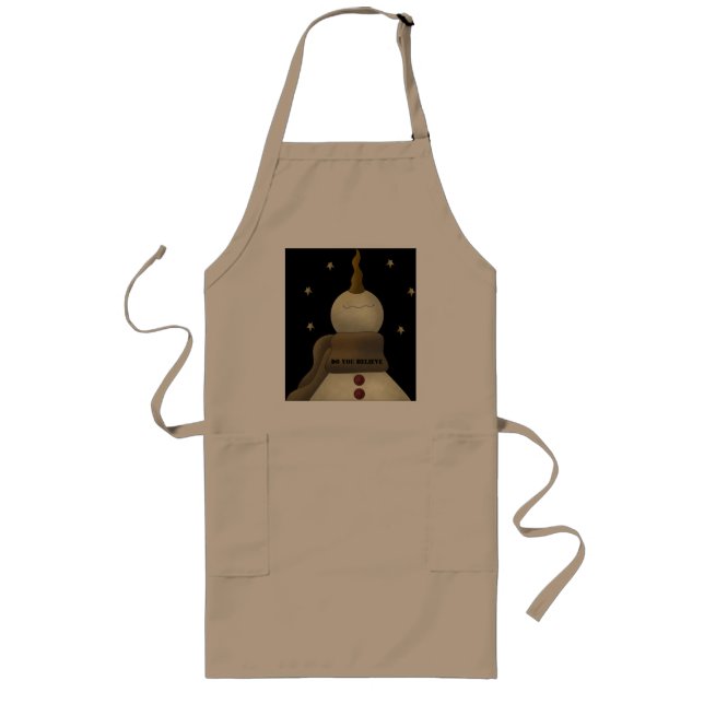 Do You Believe Long Apron (Front)