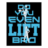 Do You Even Lift Bro Funny Cheerleading Men