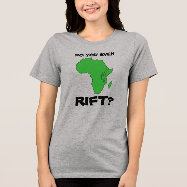 Do You Even Rift? Lifting Meme Tri-Blend Shirt (Front)