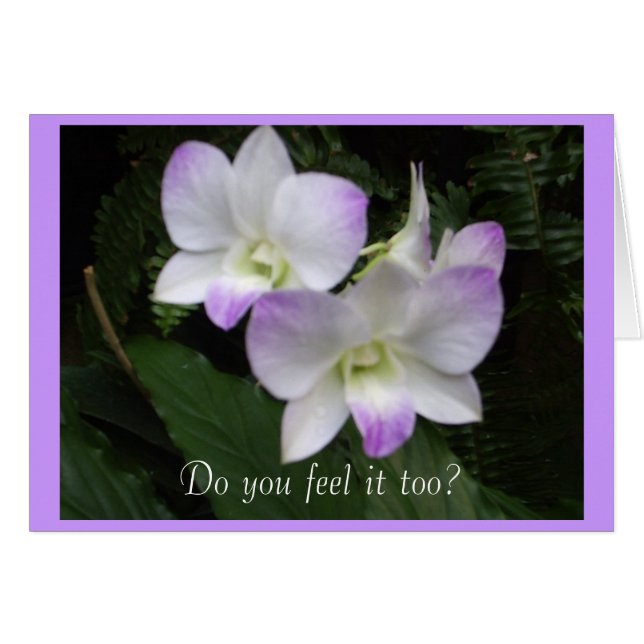 Do You Feel It Too? Card (Front Horizontal)