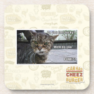 Do you feel lucky? coaster