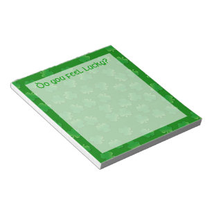 Do You Feel Lucky? Notepad